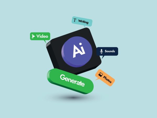 Ai,Concept.,Artificial,Intelligence,Concept,In,Button,Form,,With,Chatbot
